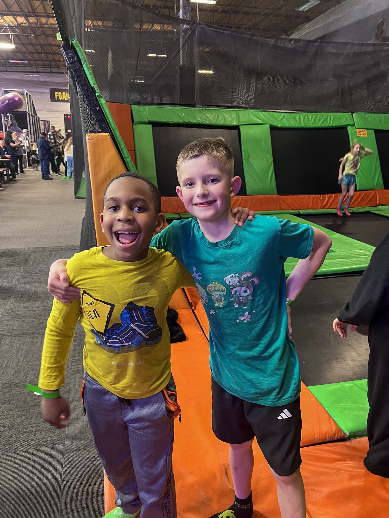 PTF family fun night at Elevated Sportz