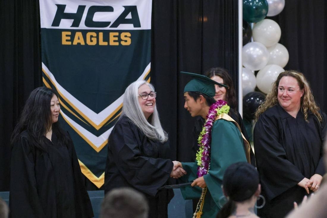 HCA High School students