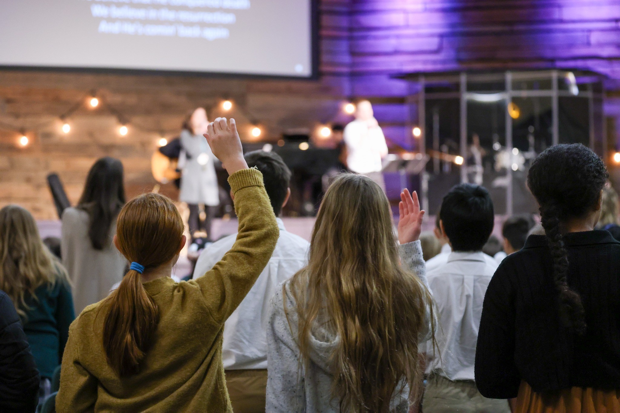 Heritage students living out their faith together