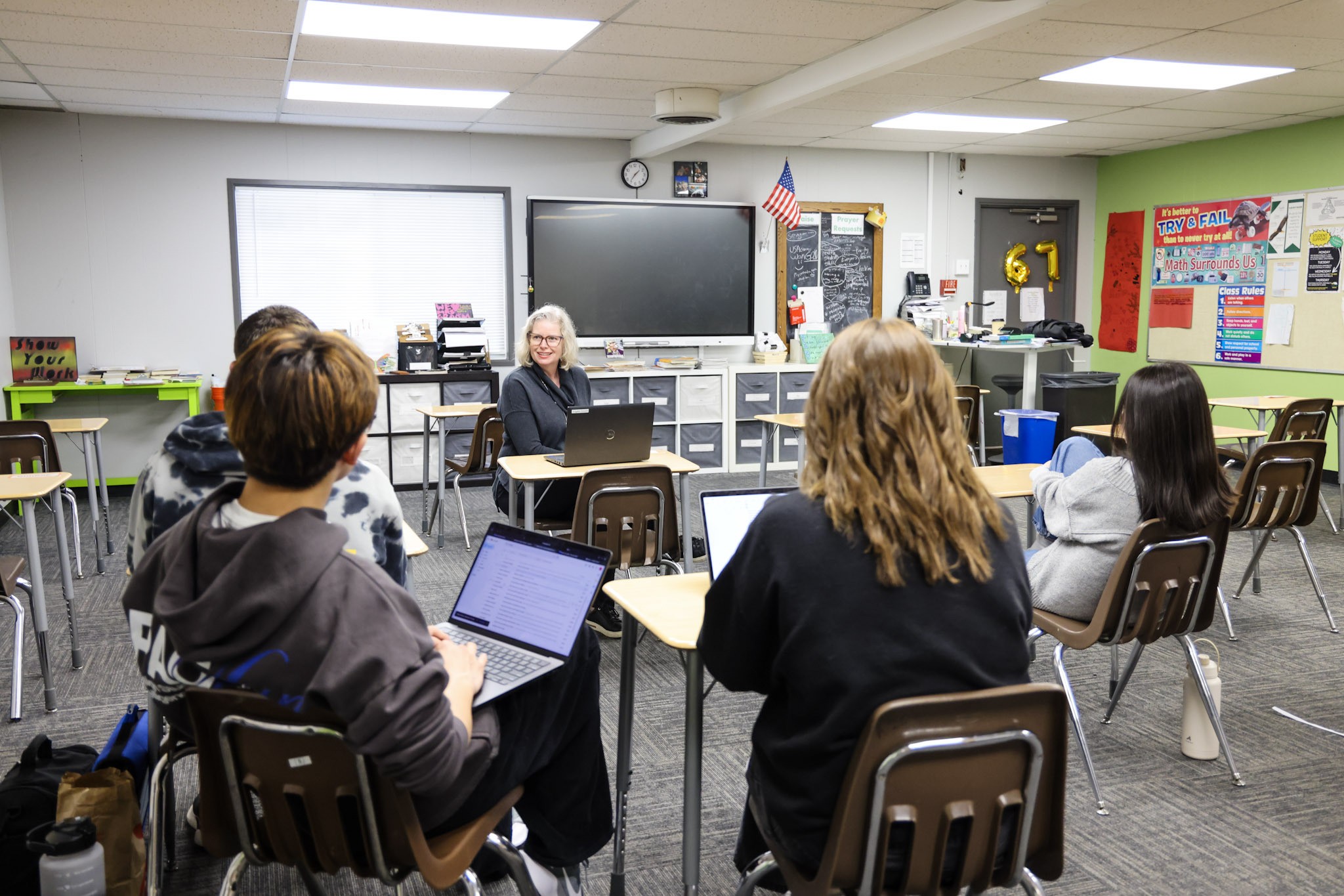 Heritage students engaged in academic learning