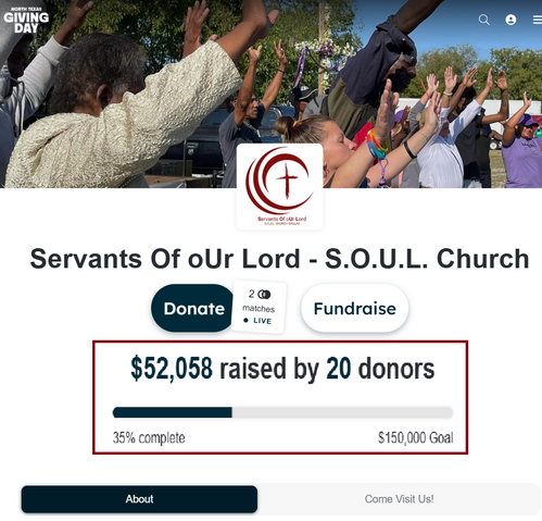 North Texas Giving Day Soul Church