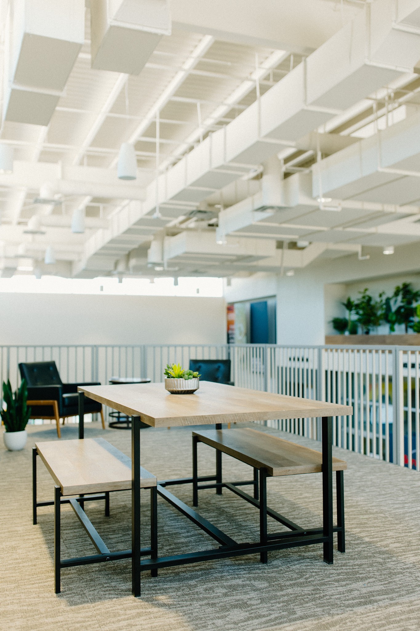 Commons Coffee seating area