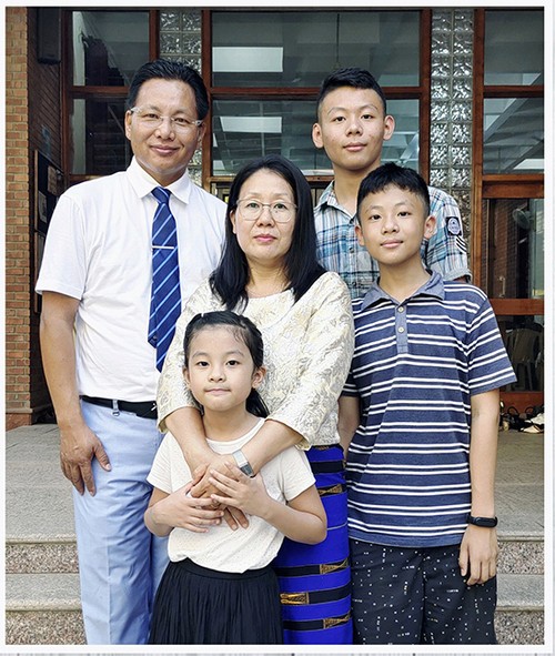 Theo Shimary And His Family