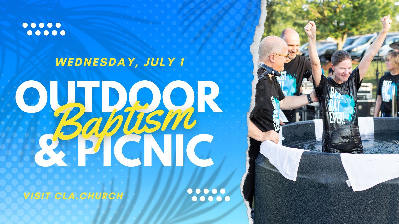 Picnic and Baptism