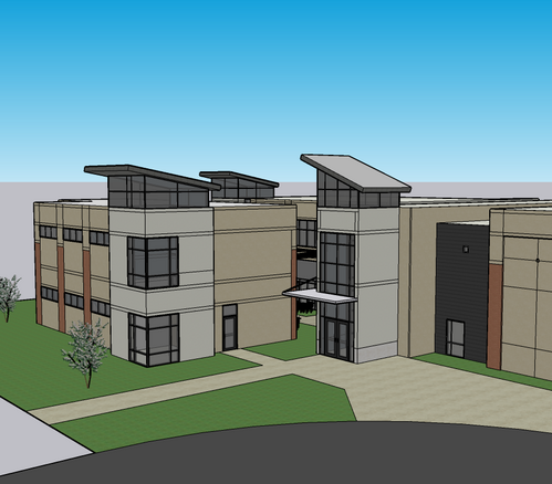 Nexus Building Rendered