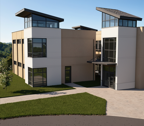 Nexus Building Rendered