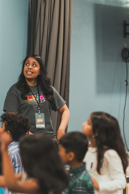 Kids ministry at Commission Church, a non-denominational church in Richardson TX.