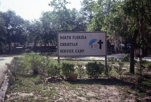 Old Camp sign.