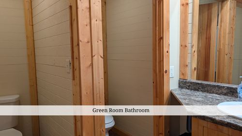 Green Room Bathroom.