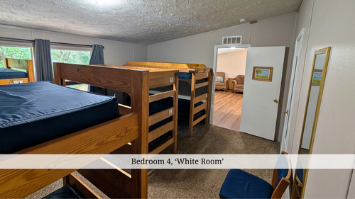 Bedroom 4, 'White Room'.