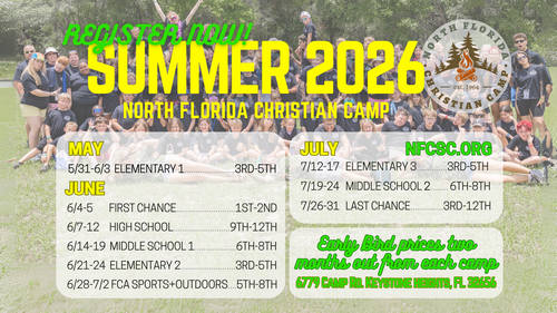 Announcements; call us for information about what're going on at camp. 