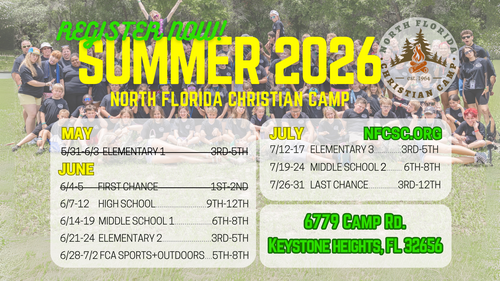 Announcements; call us for information about what're going on at camp. 