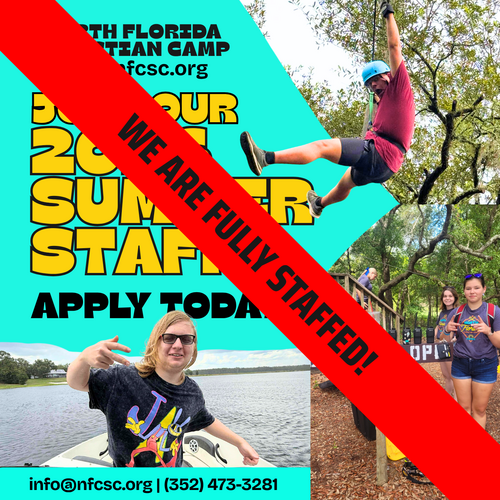 Summer Staff Flyer; Email us for more Information.