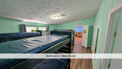 Bedroom 4, 'White Room'.
