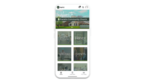 Franklin Community Church app