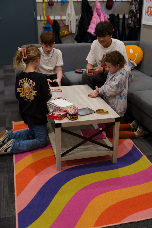 K-5th grade students learn and grow in their own worship, prayer, and message at New Life Church in Oak Grove, MO