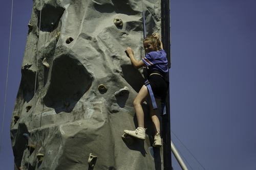 Egg Hunts are separate by ages so even our smallest friends can hunt eggs at New Life Church in Oak Grove, MO