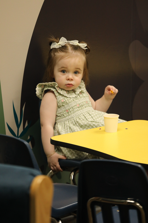 0-3 year olds love the ocean, jungle, and mountain room at New Life church Oak Grove