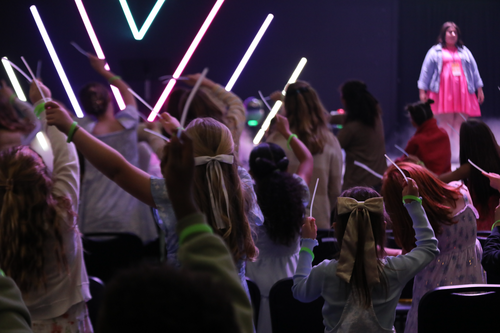 K-5th grade students learn and grow in their own worship, prayer, and message at New Life Church in Oak Grove, MO