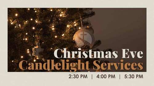 christmas eve candlelight services