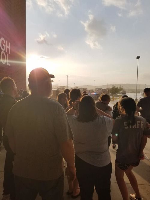 Church members of High Point Baptist Church enjoying Biblical Fellowship