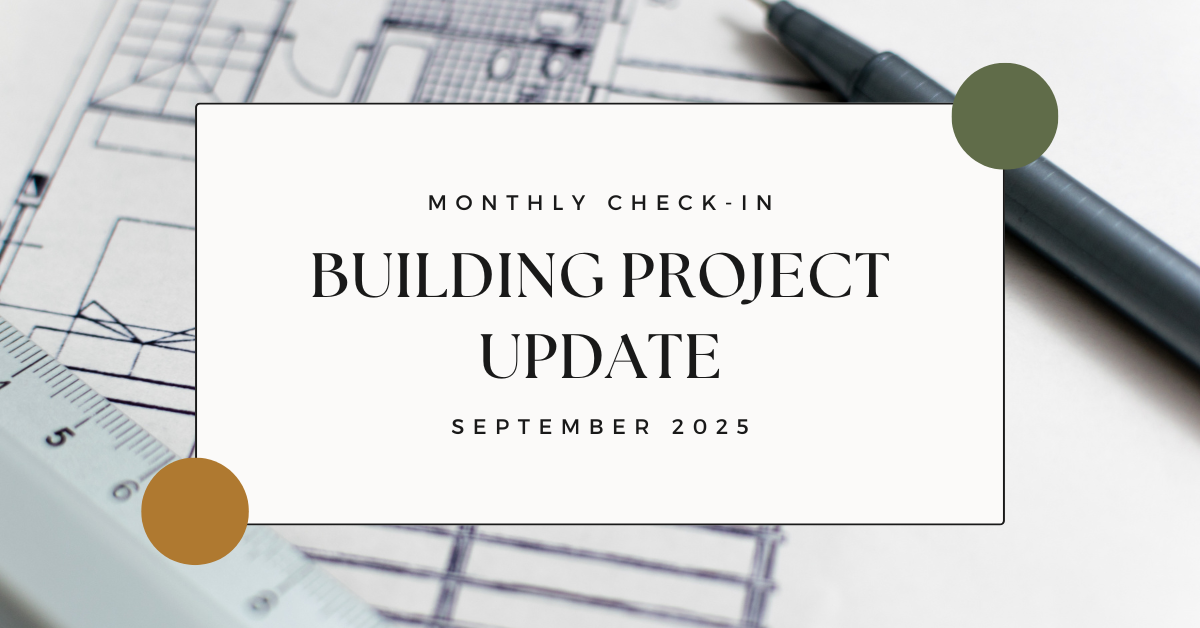 Monthly Building Project Update – October 2025 | Federated Fellowship ...