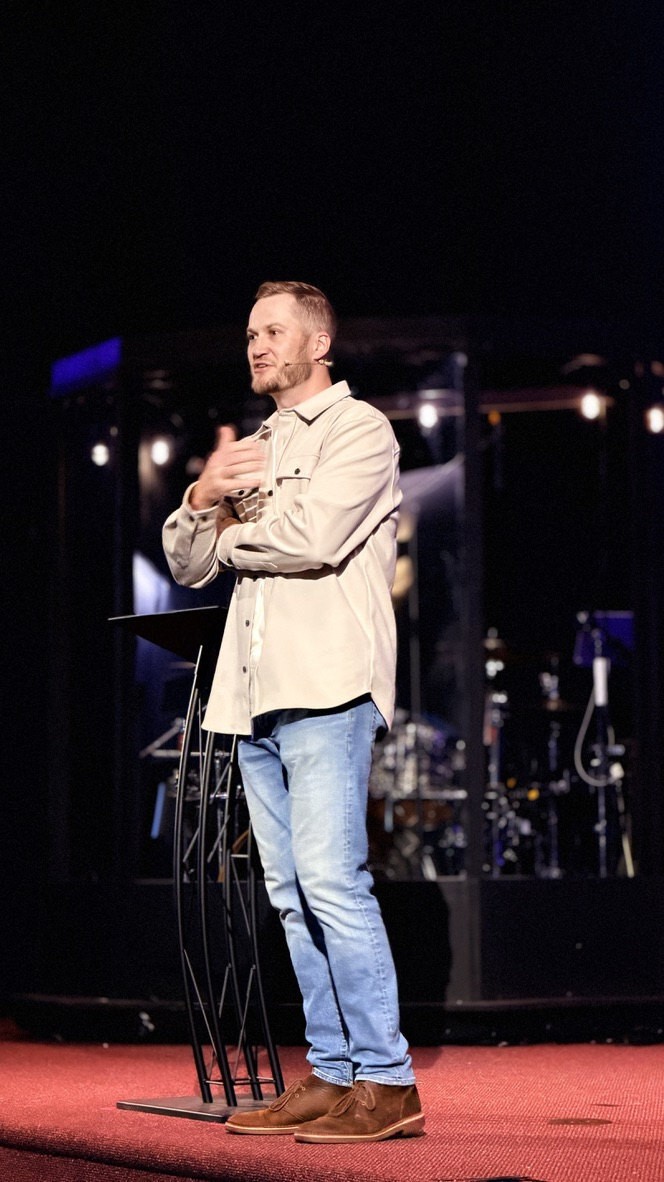 Pastor speaking during a One Church gathering