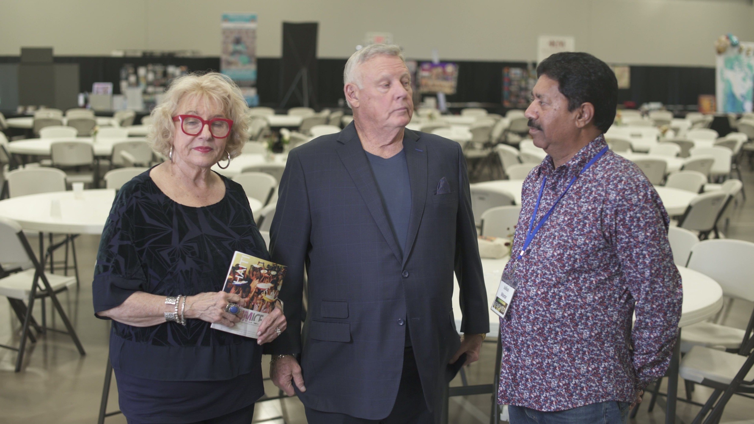From the interview collection: Terry and Reneé Mize with Julius Morar of Gorakhpur, India.