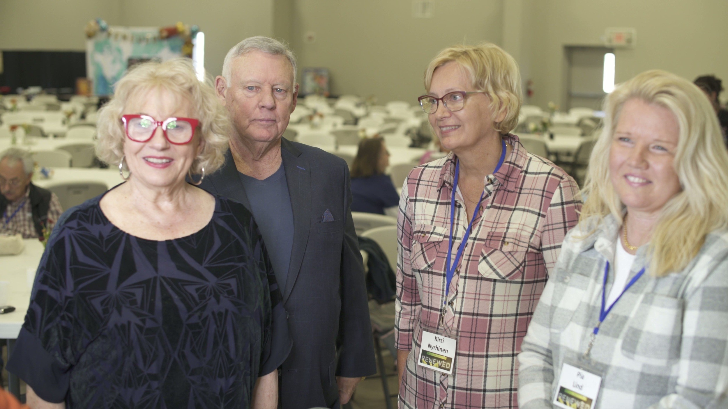 From the interview collection: Terry and Reneé Mize with Kirsi Nyrhinen and Pia Linda, serving through Missio Dei and Oasis Medical Centre in Kenya.