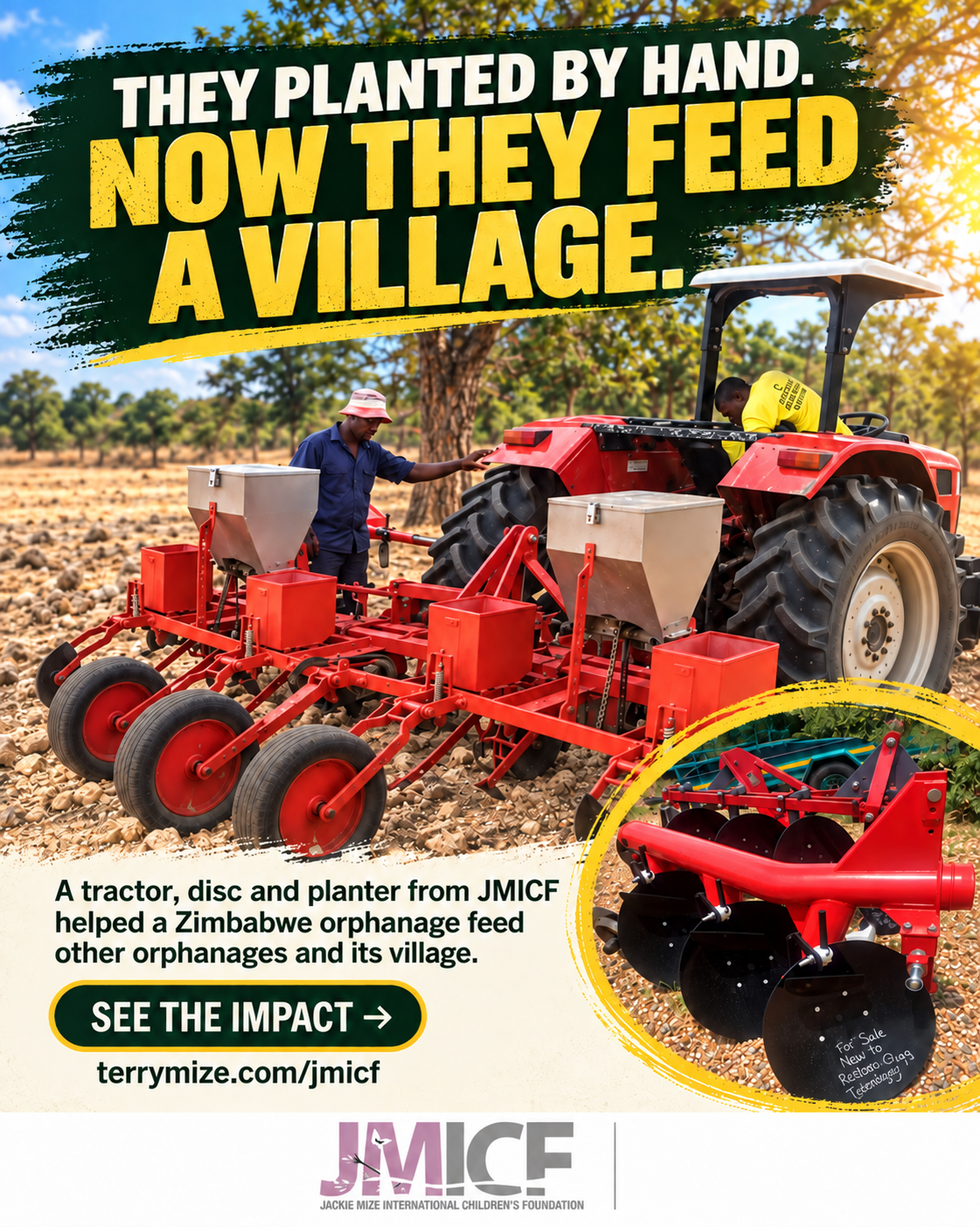 They planted by hand. Now they feed a village.