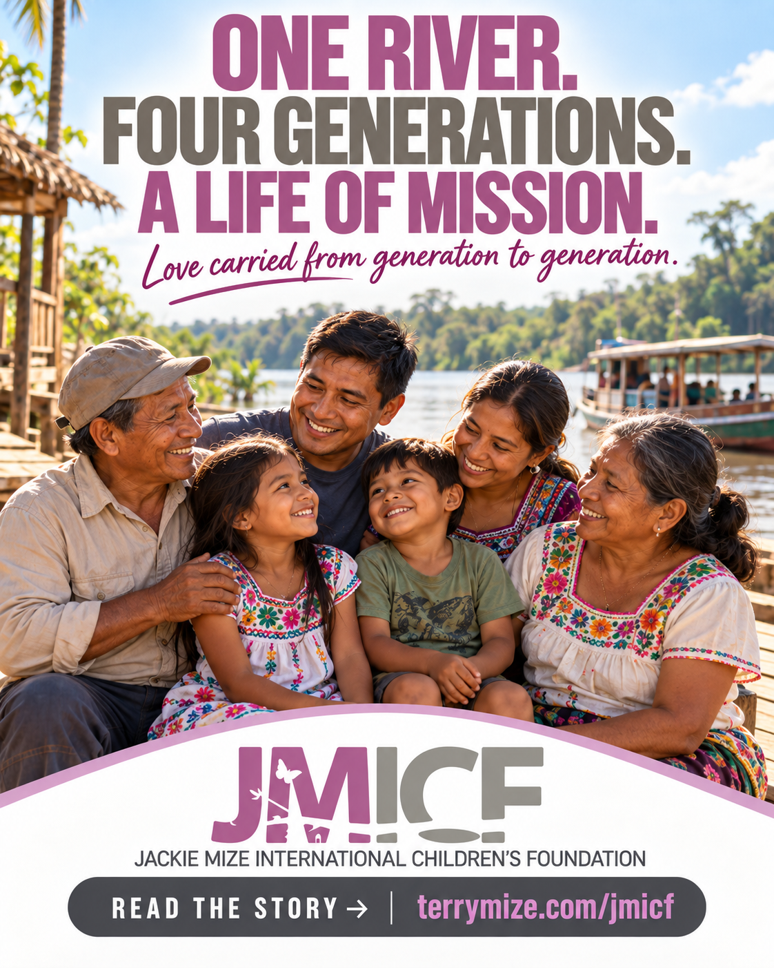 One river. Four generations.