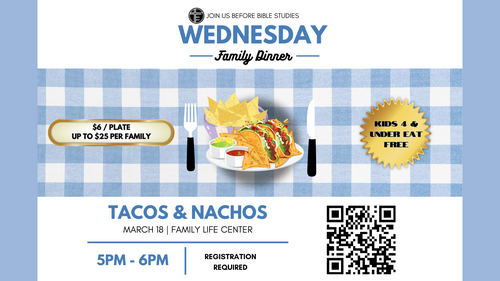 Register for Dinner!