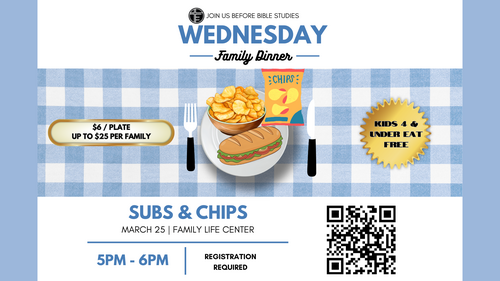 Register for Dinner!