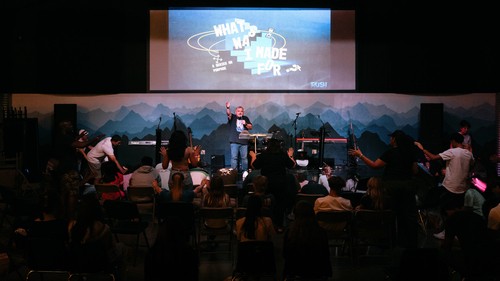 RUSH student ministry message.