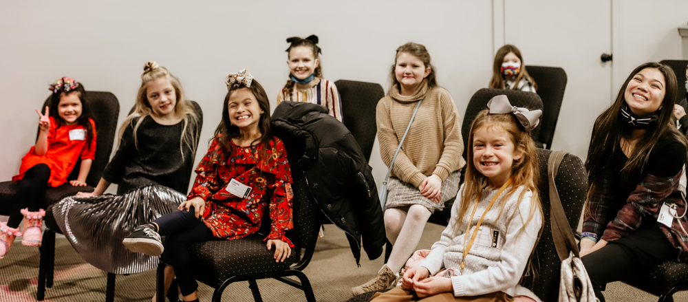 Kids smiling in Calvary Kids