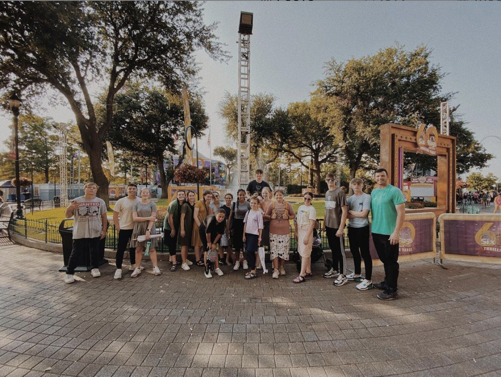 NextGen students on a trip