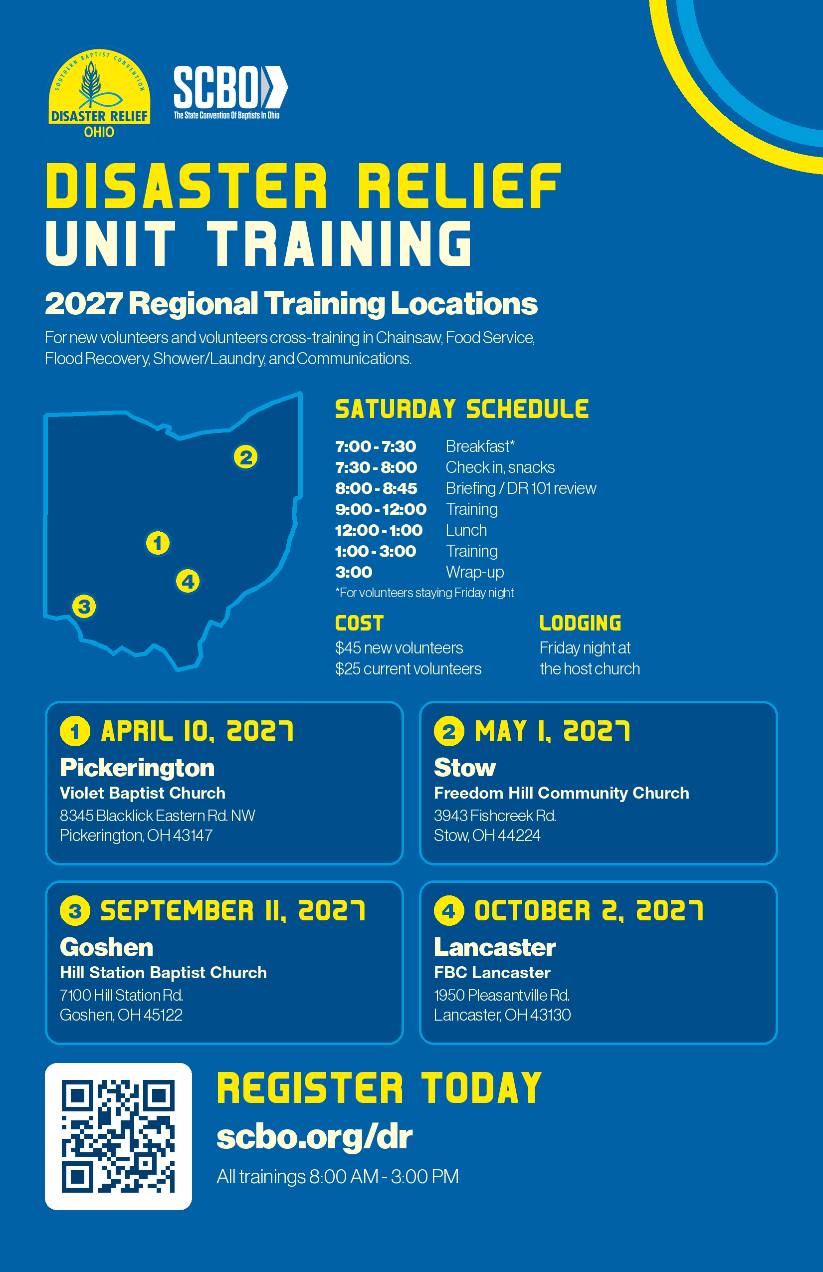 DR training bulletin insert