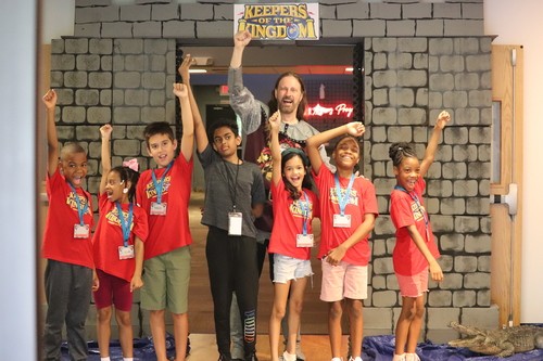 Church members interacting