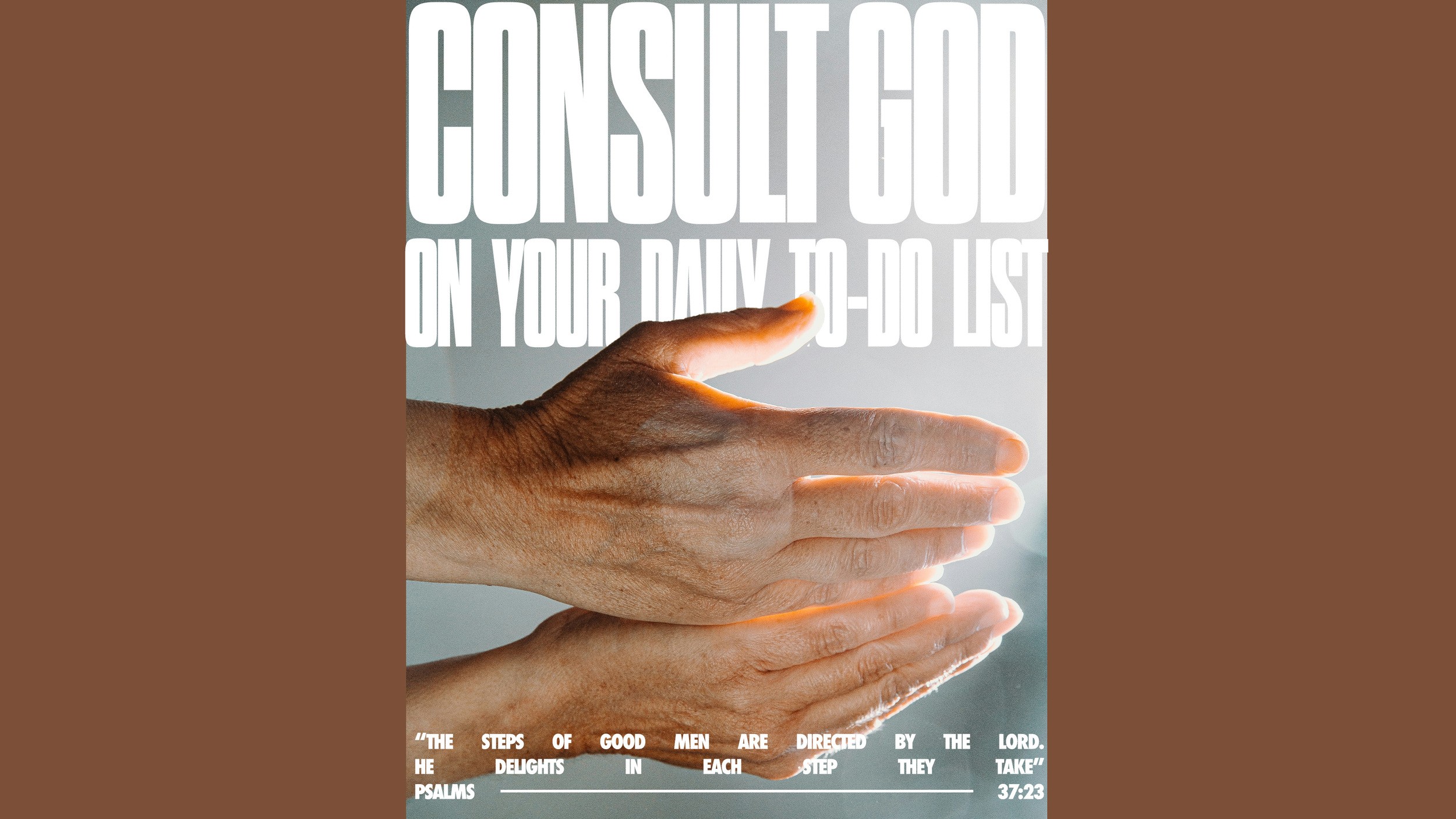 CONSULT GOD ON YOUR DAILY TO-DO LIST | The Church @ War Hill