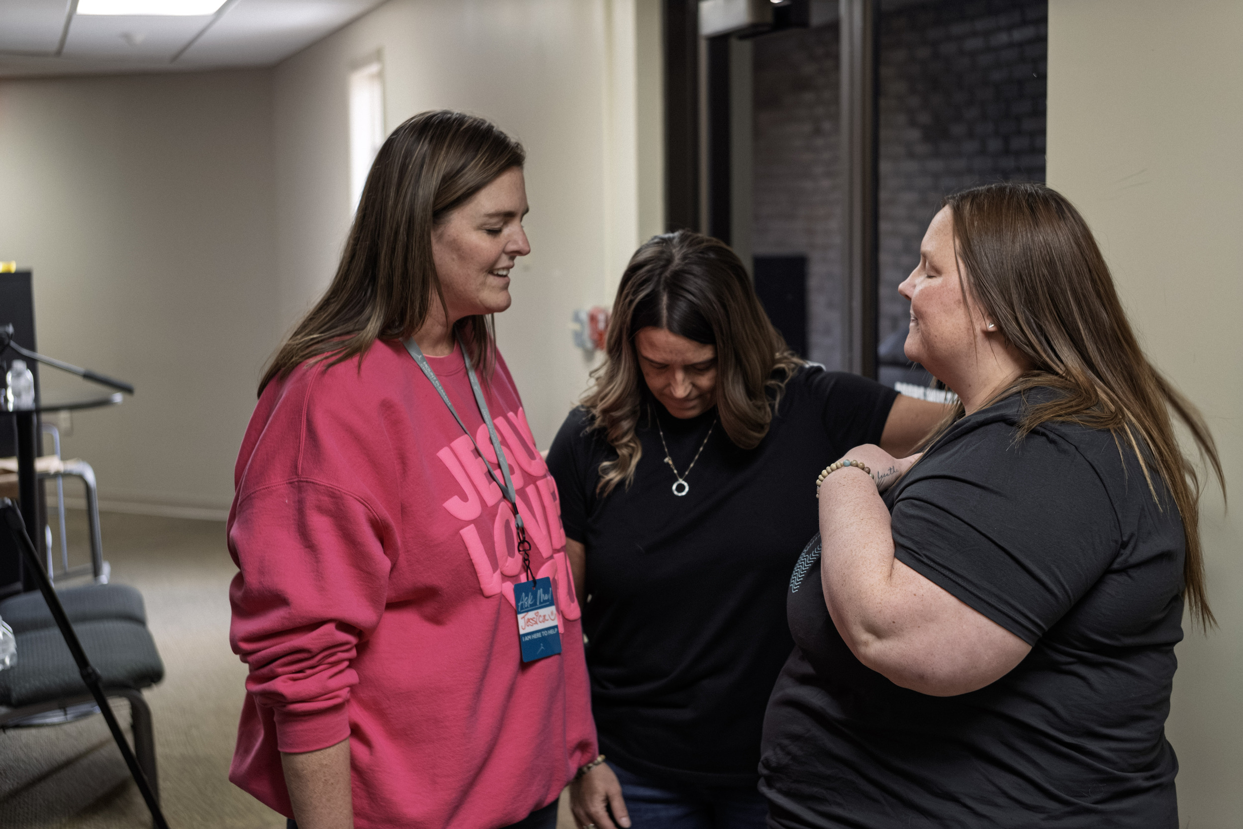 A baptism celebration at Mount Pleasant