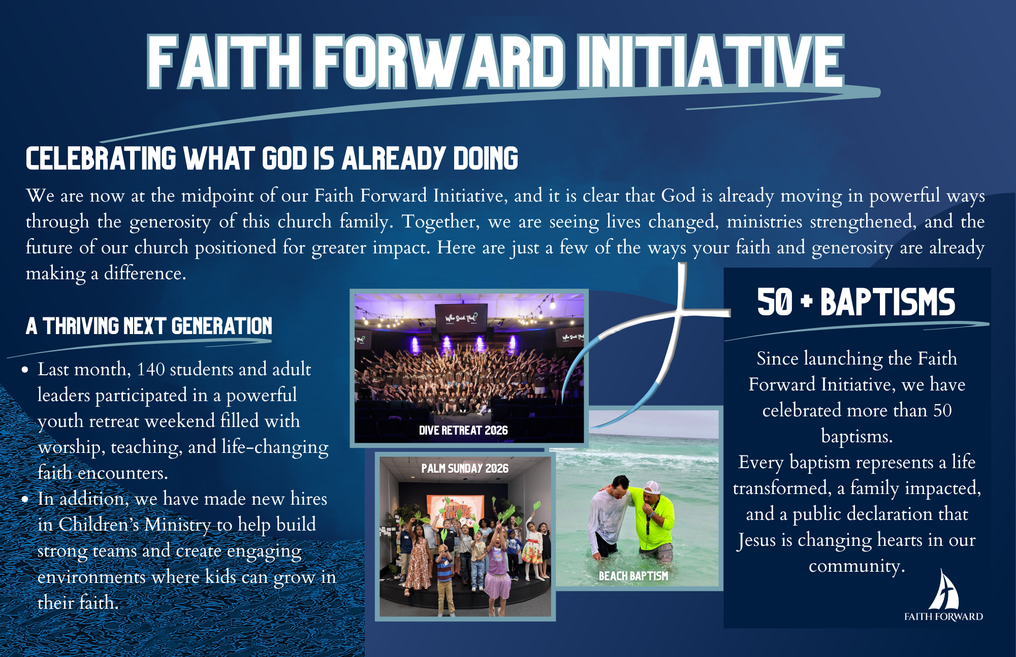 Everyone As One — Welcoming spaces, online ministry, and debt reduction