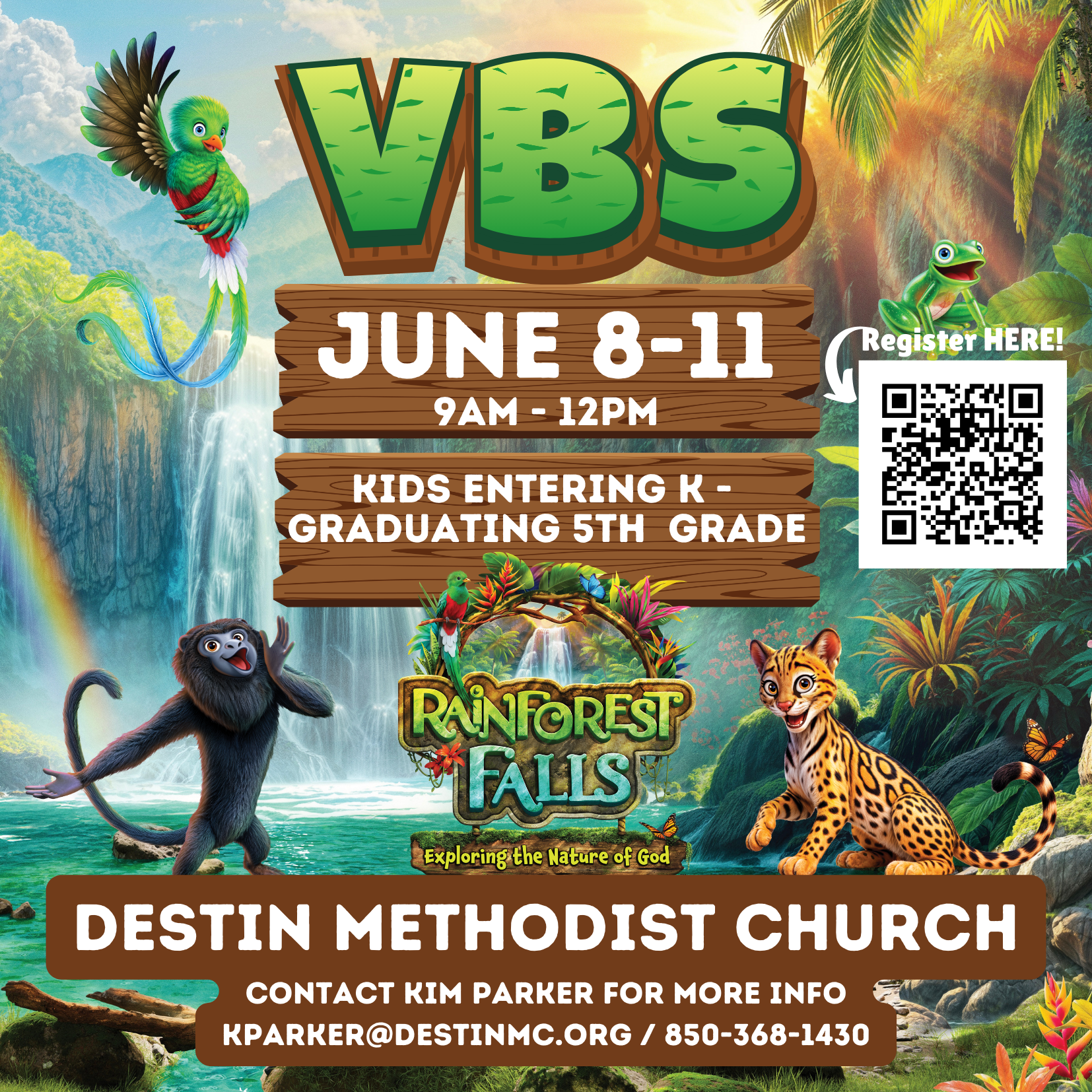 Rainforest Falls VBS 2026
