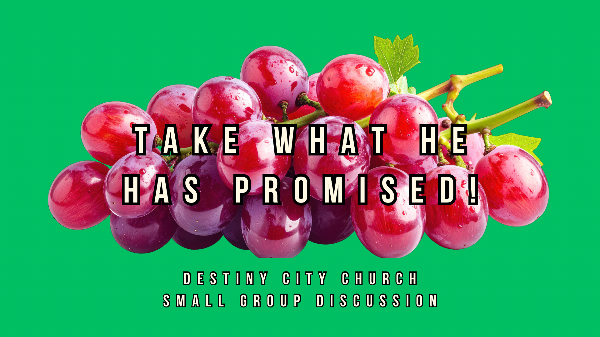 Take What He Has Promised! | Destiny City Church