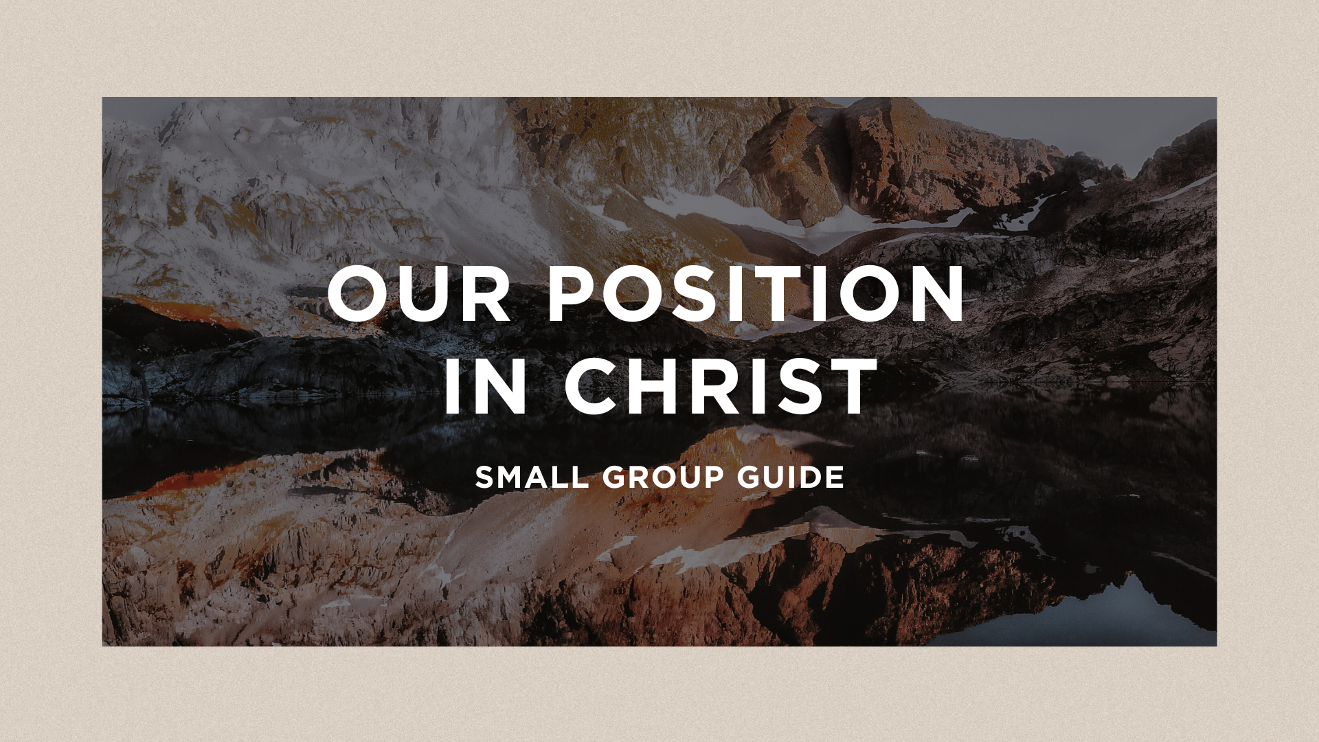 Our Position in Christ | Destiny City Church