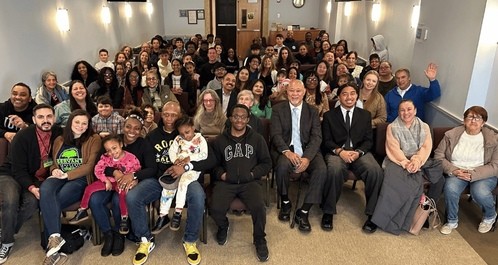 Church in Brooklyn portrait
