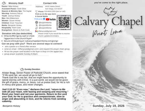CCPL devotional
