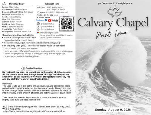 CCPL devotional