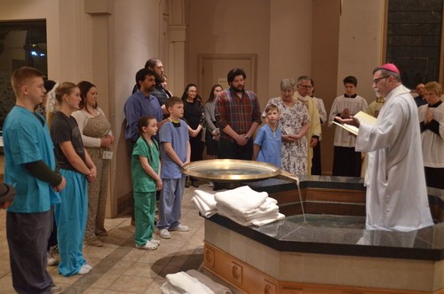 Preparing for Baptism, Easter Vigil 2024