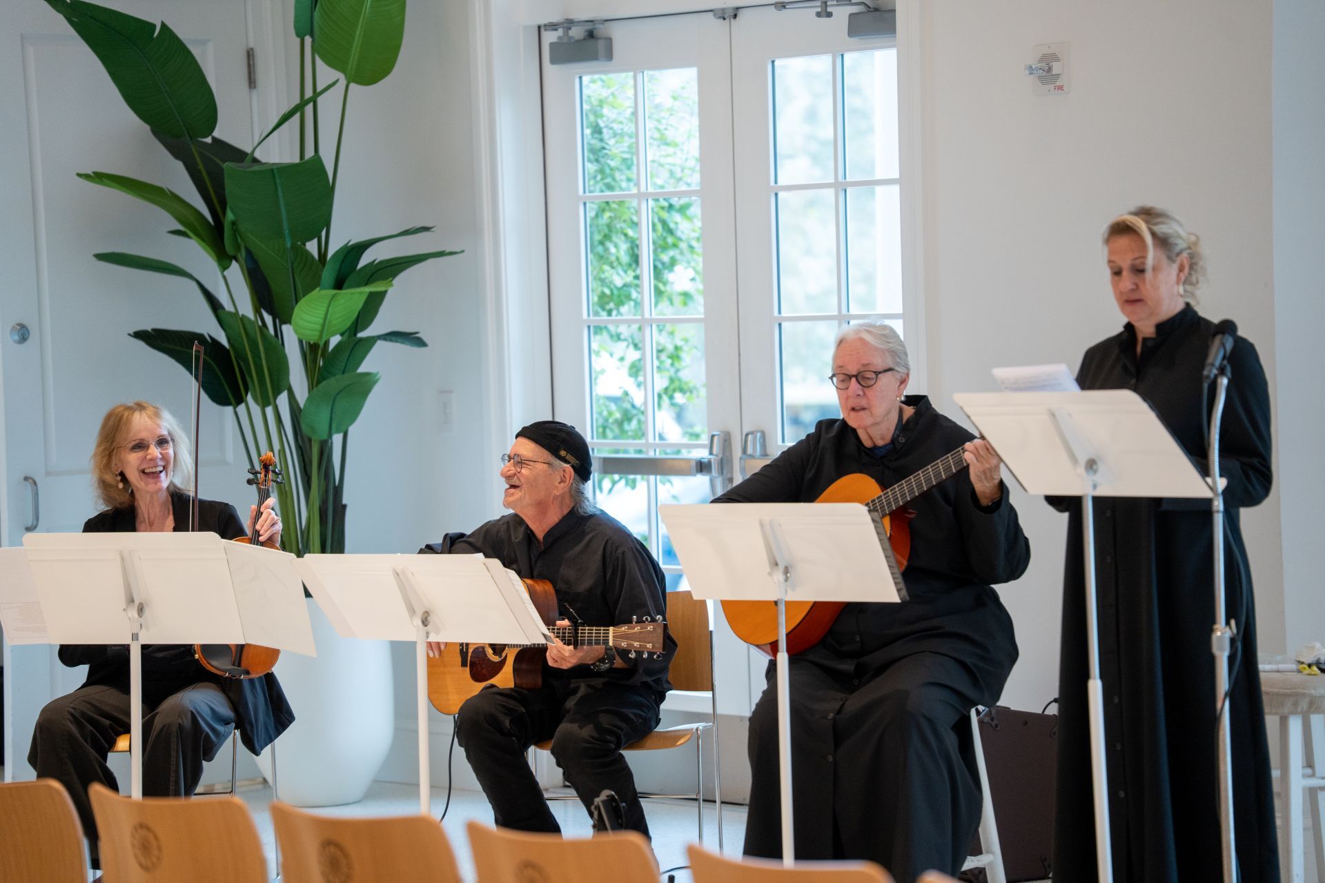 Musicians at Waterfront Worship