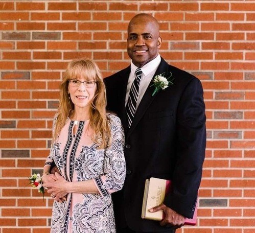 Pastor James Louis and his wife Billie